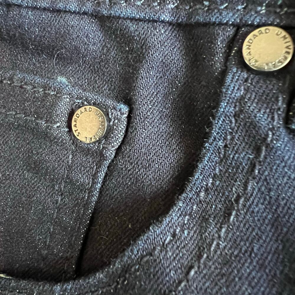 Universal Standard Donna High Rise Curve Straight Leg Jeans Dark Indigo Size 18 - Picture 11 of 13